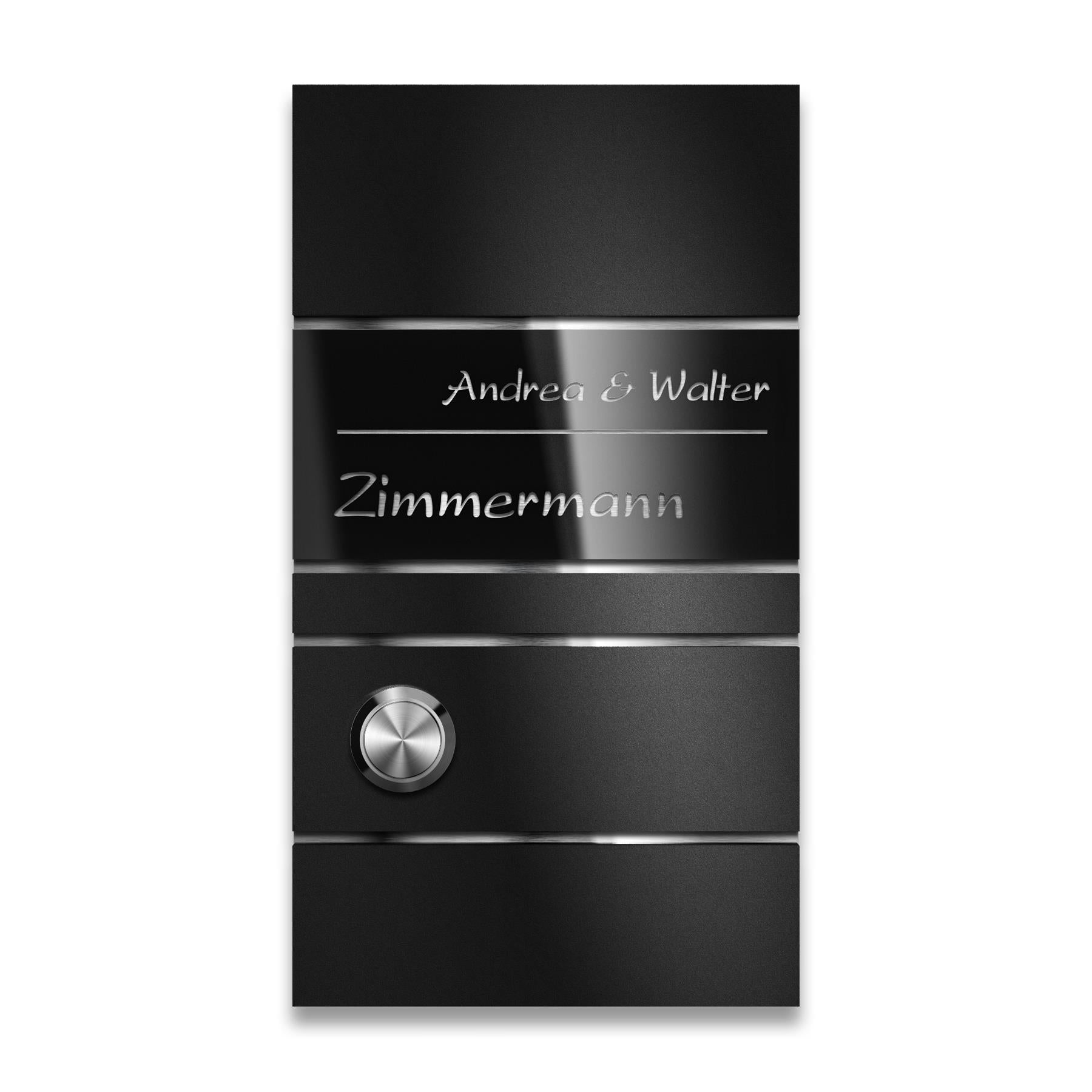 Metzler Design Funkklingel Gravur | Ava Slim