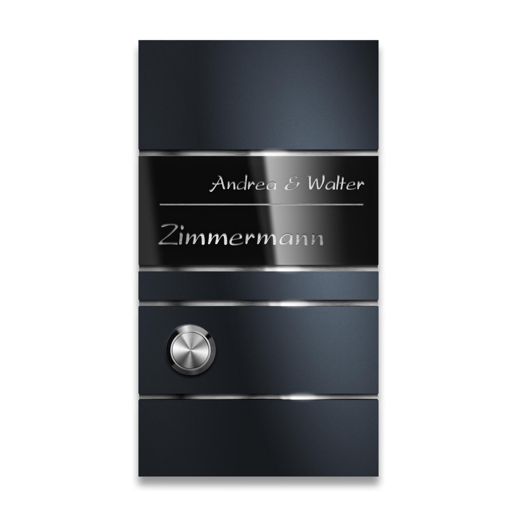 Metzler Design Funkklingel Gravur | Ava Slim