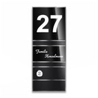 LED Türklingel aus Edelstahl Black-Edition schwarz