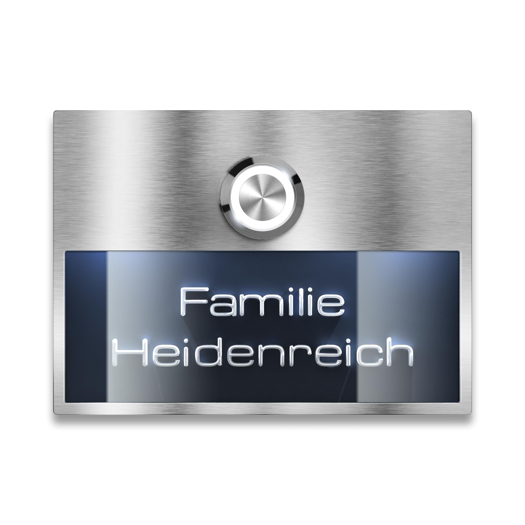 Metzler Türklingel mit LED 3D-Namensschild | Otto